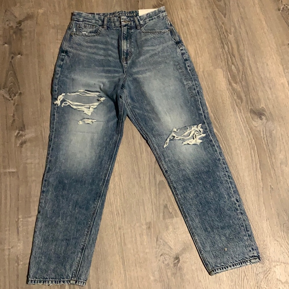 New! American Eagle curvy mom high rise jean